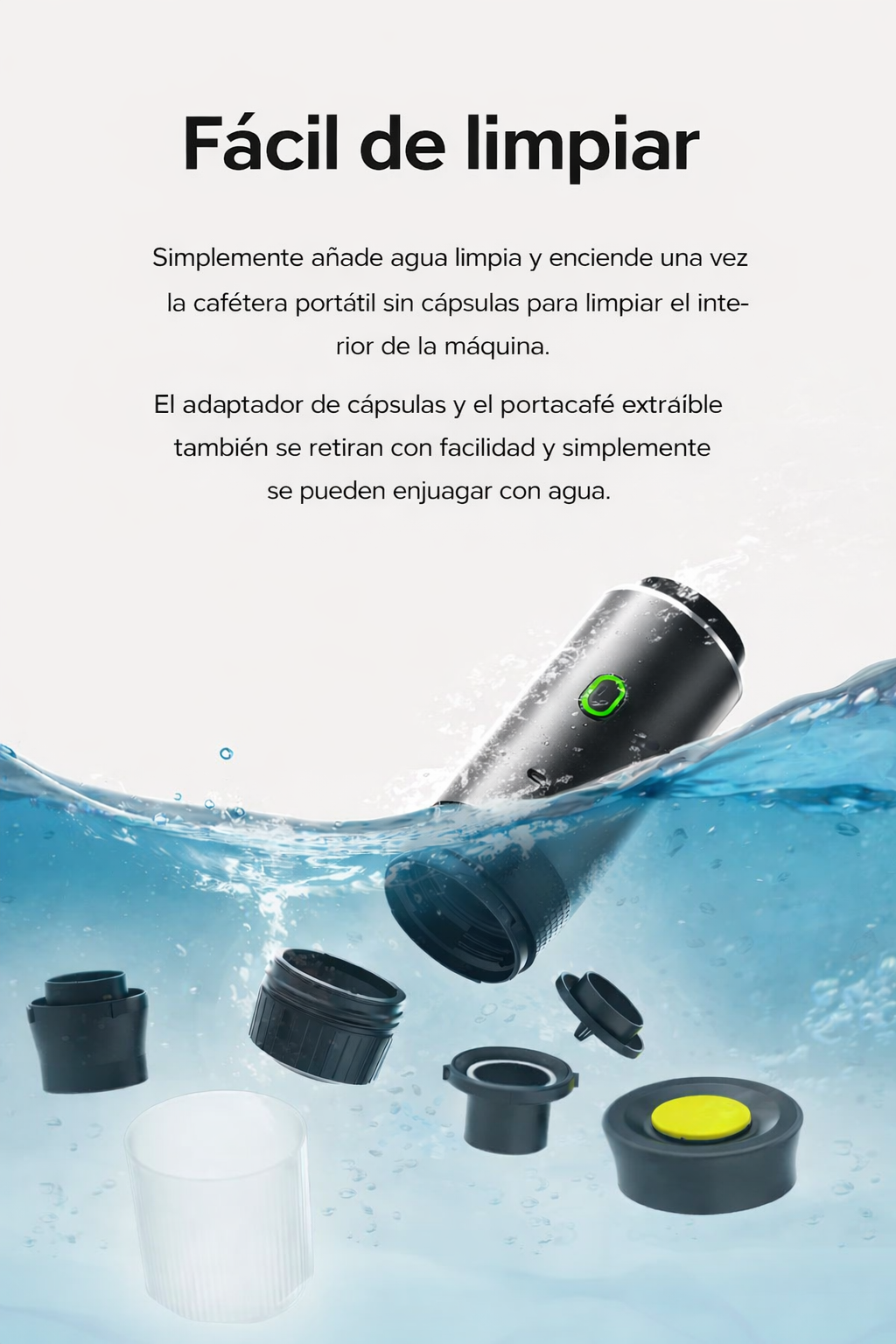 Cafetera portátil 3 en 1