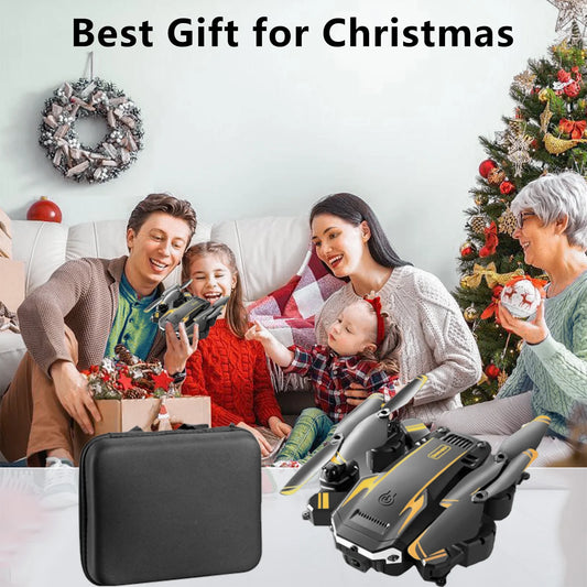 Drone with Camera for Adults Kids 1080P 8K HD Dual Camera Remote Control Drone RC Aircraft Quadcopter W/ 3 Batteries for Long Flight Mini Foldable Drone for Beginners Toys Gifts for Boys Girls